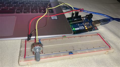 Simulaci N De Potenciometro B K Usando Arduino Uno Y Mostrando Valores