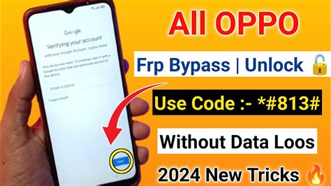 Oppo Mobile Ke Lock Kaise Tode All Oppo Frp Unlock Reset Password