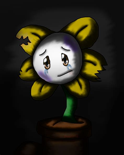 Underfell Flowey By Dreamer73 On Deviantart