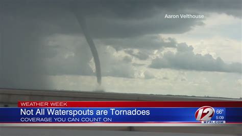 Waterspout Vs. Tornado