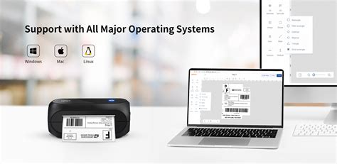 4 Inch Thermal Label Printer Label Maker For Shipping Manufacturer SL43