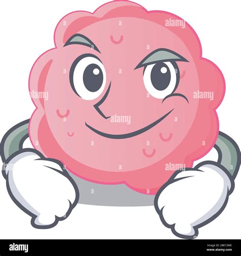 A Mascot Design Of Anaplasma Phagocytophilum Having Confident Gesture