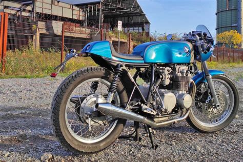 1976 Honda Cb550 Turns Neat Cafe Racer With Extra Oomph On Tap Autoevolution