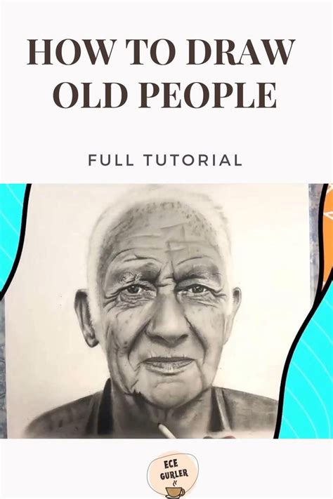 How To Draw Old People Video Realistic Drawings Drawing Techniques