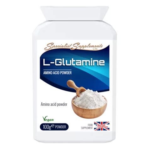 L Glutamine Amino Acids Powder G Specialist Supplements Nm