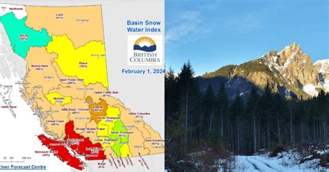 BC snowpack numbers: Slight increase in the Okanagan, South Thompson