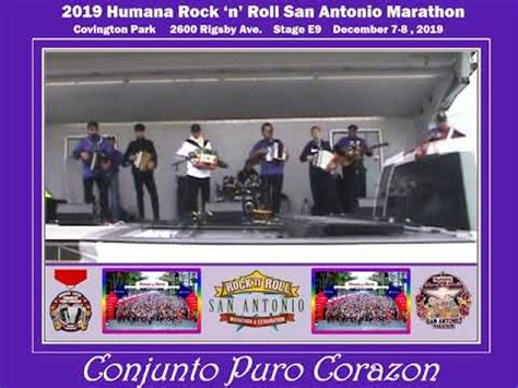 Conjunto Puro Corazon 2019 Humana Rock And Roll Marathon San Antonio 8