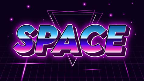 Font Art Maker Blue Space 3D Text Effect Generator