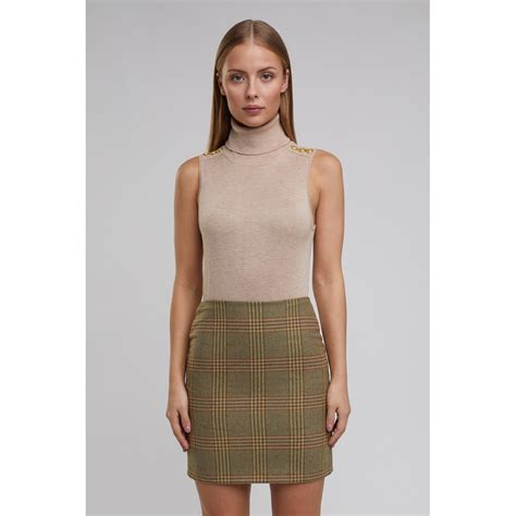 Holland Cooper Chelsea Skirt In Leveret