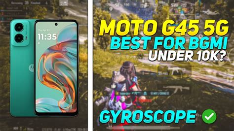 MOTO G45 5G DETAILED GAMING REVIEW MOTO G45 5G PUBG BGMI TEST BEST