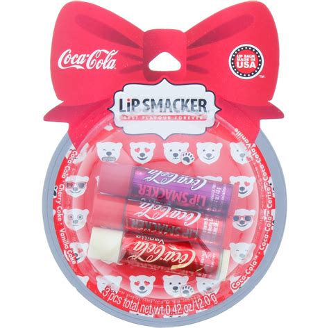 Lip Smacker Pcs Coca Cola Lip Balm Set Colour Zone Cosmetics