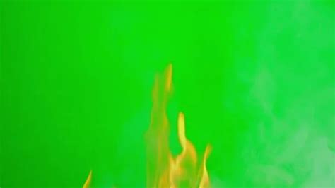 Fire Flame Slow Motion On Green Screen B Stock Video Pond