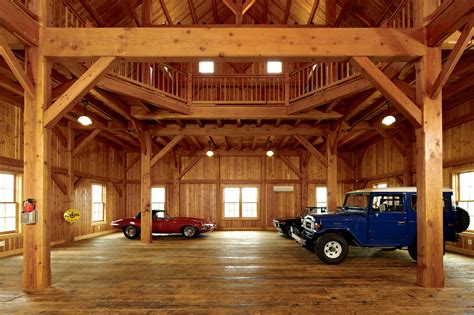 Timberframe Car Barn Garage Design Timber Frame Barn Barn Design