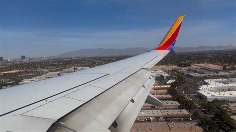 4K Full Flight Southwest Airlines Boeing 737 8H4 TUL LAS