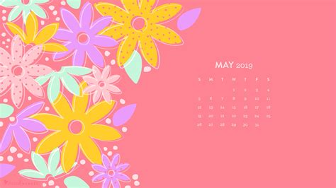 May Desktop Calendar