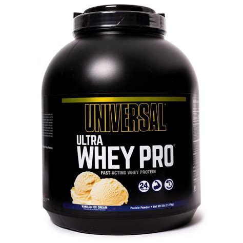 Universal Nutrition Ultra Whey Pro Protein Powder Vanilla Ice Cream