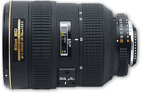 Nikon AF-S (autofocus) Zoom Nikkor 28-70mm f/2.8D ED-IF wide-Telephoto ...