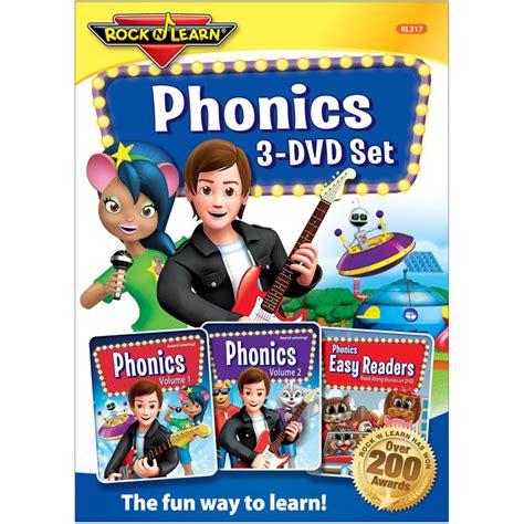 Phonics 3-DVD Set - RL-317 | Rock N Learn | DVD & VHS