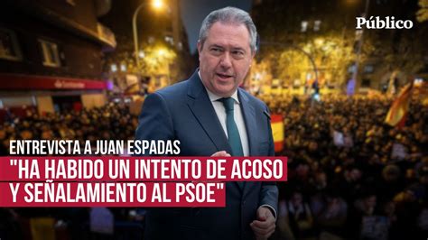 Juan Espadas Psoe Va A Haber Acuerdo Sobre El Cgpj El Pp No Tiene