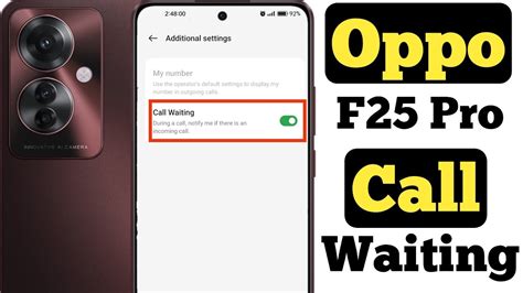 How To Enable Call Waiting Feature In Oppo F Pro G Oppo F Pro G