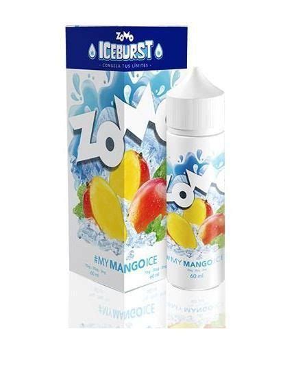 LÍQUIDO MY MANGO ICE ZOMO ICEBURST Best Vape Brasil