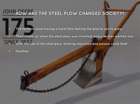 The Steel Plow by Catlyn Johnson