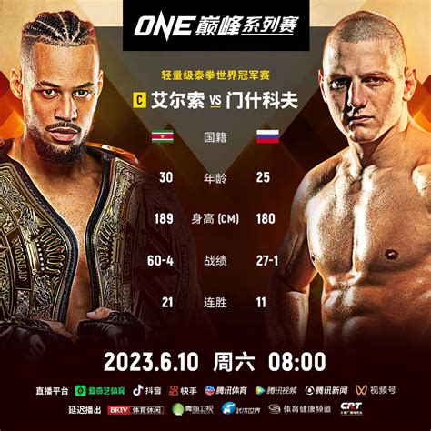 “one 巅峰系列赛 11”的五大看点：卫冕、救赎、首秀，要素拉满 One Championship The Home Of