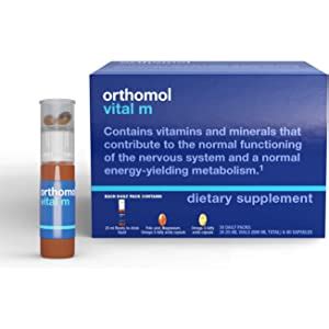 Amazon Orthomol Vital M Vial Men S Multivitamin Day Supply