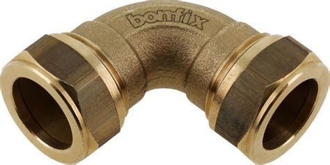 Bonfix Compression Fitting 90 Degree Bend 15mm X 15mm Brass Online Ordering At Nexaparts