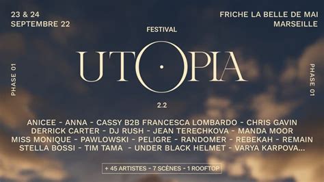 Utopia Festival En Partenariat Avec BFM Marseille Provence