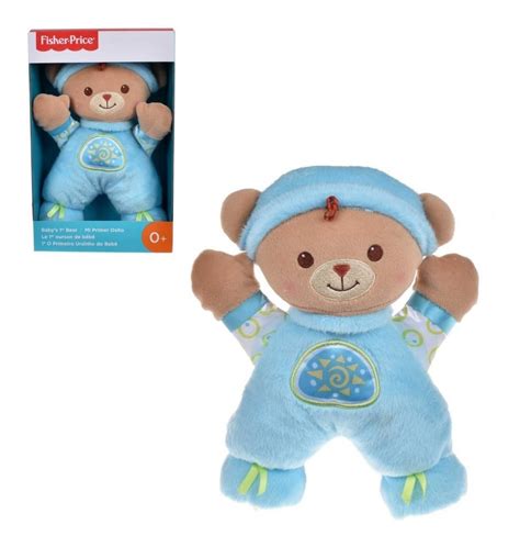 Peluche Suave Fisher Price Mi Primer Osito Juguete Sensorial Envío Gratis