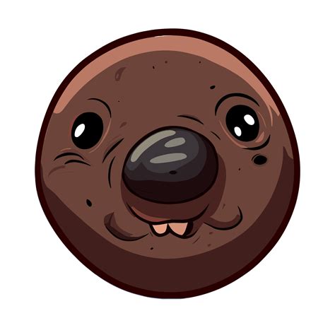 Otter face clipart transparent background 24044192 PNG