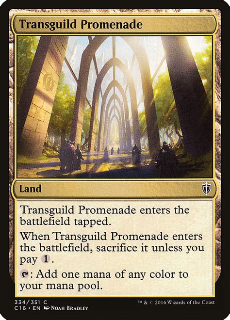 Transguild Promenade · Commander Legends Cmr 499 · Scryfall Magic