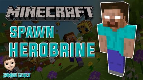 How To Spawn Herobrine Minecraft Youtube