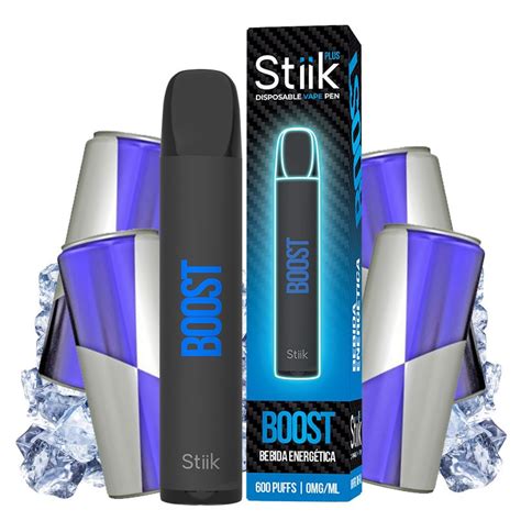 Stiik Plus Pod Desechable Boost 20mg 600 Caladas Al Mejor Precio