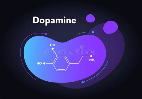 Dopamine Hormone Neurotransmitter Structural Chemical Molecular