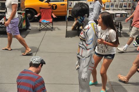 Body Painting In Manhattan Body Art By Andy Golub Flickr