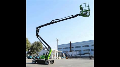 Mobile M Electric Aerial Work Articulated Boom Lift Self Propelled