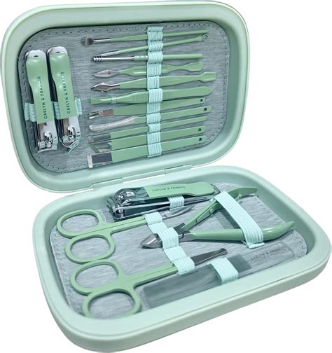 Caelyn And Francis 18pcs Manicure Set Nail Clippers And Pedicure Kit