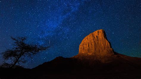 Sahara Desert Night Sky