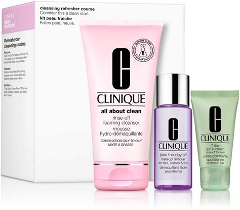 Clinique Cleansing Refresher Course Set