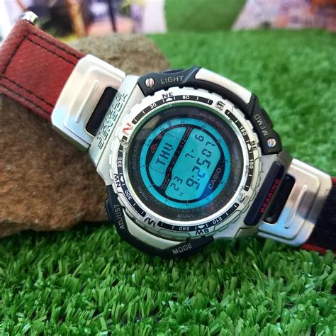 Casio Protrek Prt Triple Sensor Fesyen Pria Jam Tangan Di Carousell