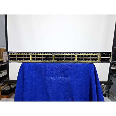 Jual Switch Hub Cisco Catalyst 3750e 48 Td E 48 Port Gigabit Shopee