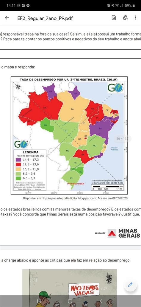 Observe O Mapa A Seguir E Responda As Questões bego12sport