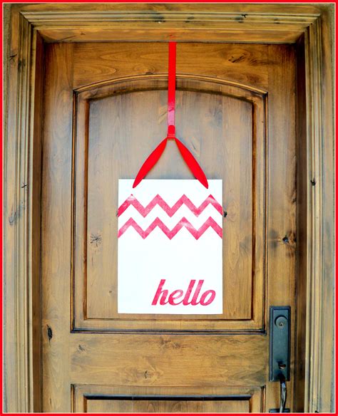 Cute Front Door Sign Follow Us At