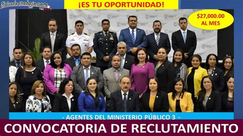 Convocatoria Agente Del Ministerio P Blico En Tamaulipas