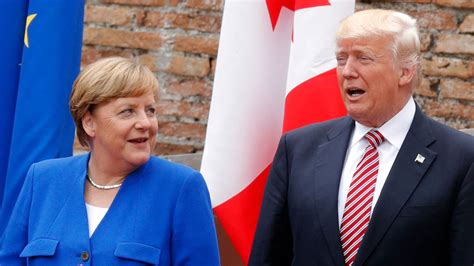 Donald Trump Und Angela Merkel Ein Unglaubliches Verh Ltnis Stern De