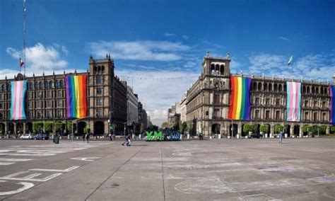 Cdmx Se Pinta De Colores Colocan Banderas Del Orgullo Lgbt En El