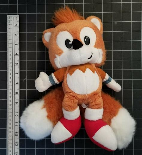 Sonic Hedgehog TAILS Fox Plush Toy By Caltoy 1994 Sega, Used, RARE! | #2020224739