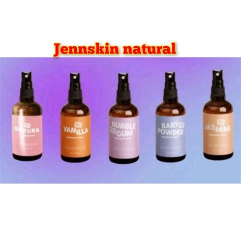 Jual Jennskin Natural Deodorant Spray All Varian Bubble Gum Jasmine